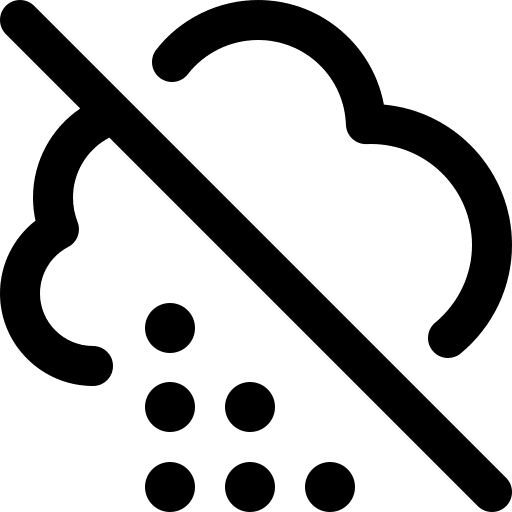 No storm raining nature icon