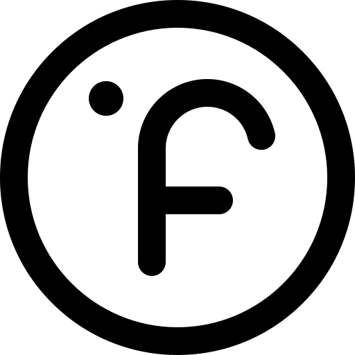 Fahrenheit fahrenheit celsius healthcare and medical icon