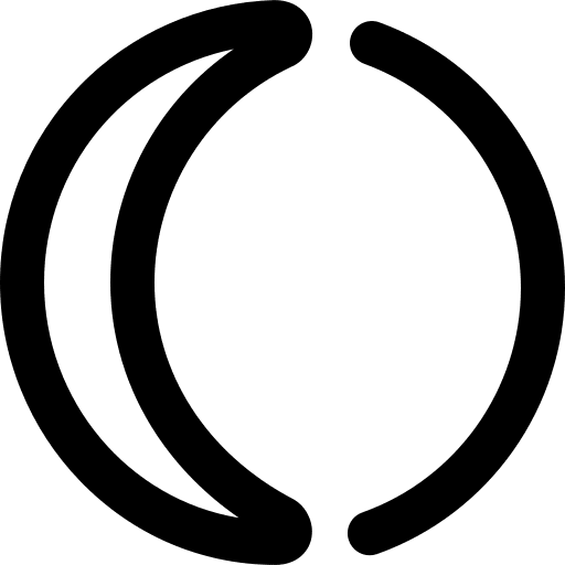 Gibbous moon gibbous moon weather moon phase icon