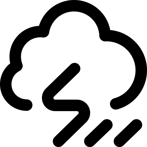 Storm storm climate weather icon