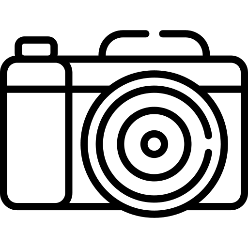 Camera technology hobbies and free time digital icon