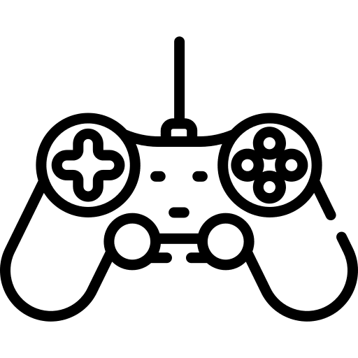 Gamepad electronic technology hobbies and free time icon Gamepad electronic technology hobbies and free time icon