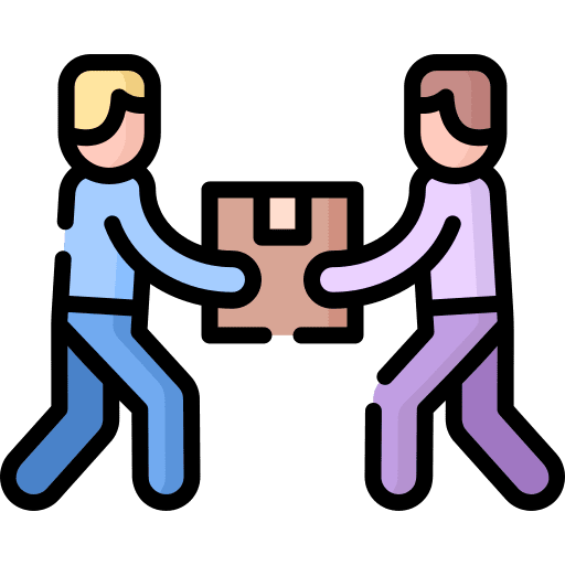 Coworking team support networking icon Coworking team support networking icon