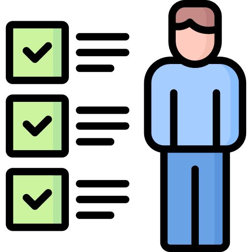 Skills check professions and jobs check lists icon Skills check professions and jobs check lists icon