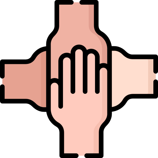 Cooperation cooperation teamwork hands and gestures icon Cooperation cooperation teamwork hands and gestures icon