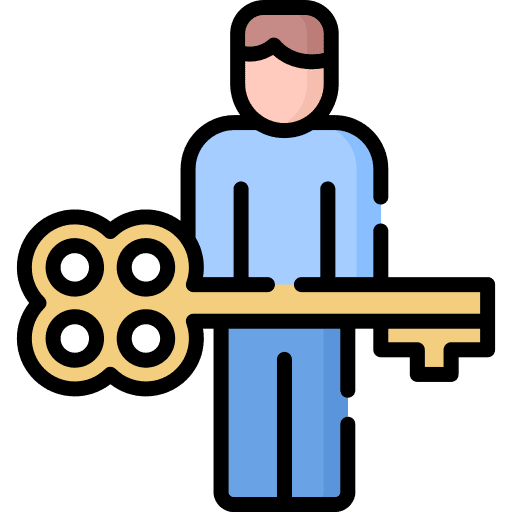 Key person key person success man icon Key person key person success man icon