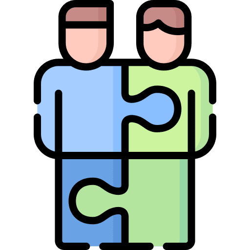 Teamwork collaboration merger teamwork icon Teamwork collaboration merger teamwork icon