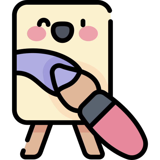 Painting paint canvas art and design canvas icon Painting paint canvas art and design canvas icon