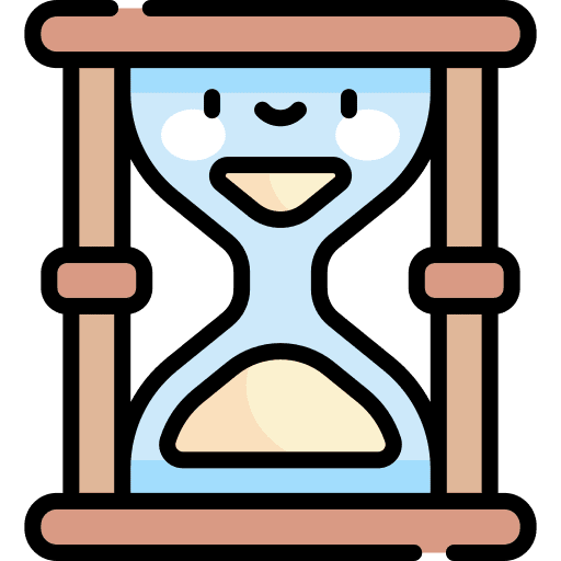 Hourglass time waiting clock icon Hourglass time waiting clock icon