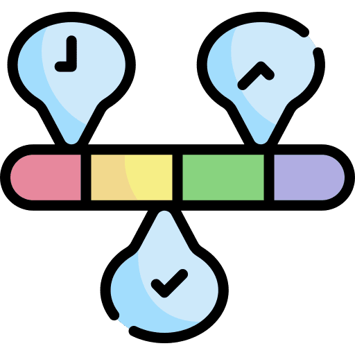 Timeline timetable efficiency timeline icon Timeline timetable efficiency timeline icon