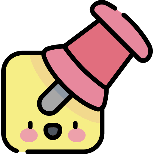 Pin files business paper icon Pin files business paper icon