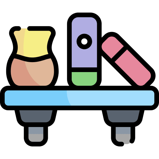 Shelf shelf vase furniture and household icon Shelf shelf vase furniture and household icon