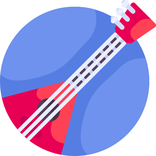 Guitar orchestra guitar musical instrument icon