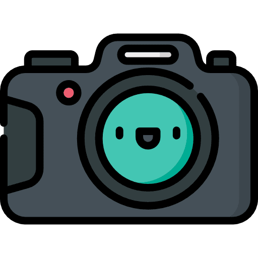Camera picture interface digital icon