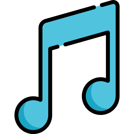 Music quaver music musical note icon