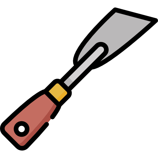 Spatula gardening painting paint icon
