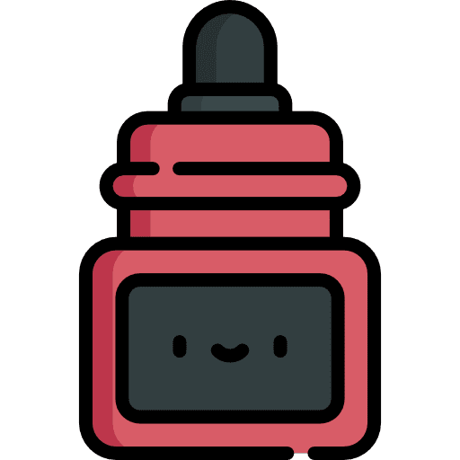 Ink education art and design quill icon