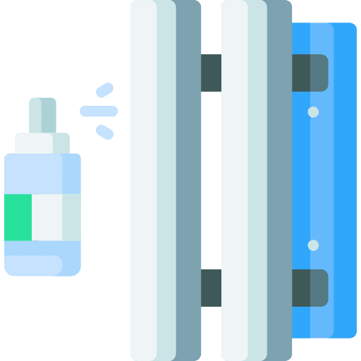 Disinfectant virus pathogen clean icon Disinfectant virus pathogen clean icon