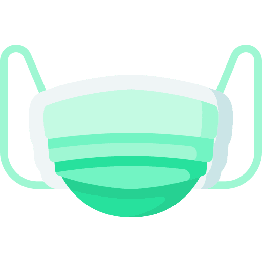 Medical mask coronavirus mascara face mask icon Medical mask coronavirus mascara face mask icon