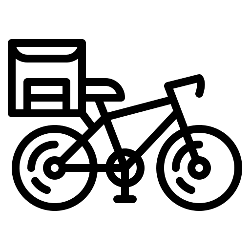 Delivery bike delivery bike food and restaurant bike icon Delivery bike delivery bike food and restaurant bike icon