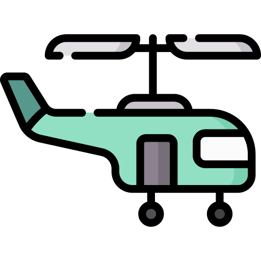 Helicopter chopper fly transportation icon Helicopter chopper fly transportation icon