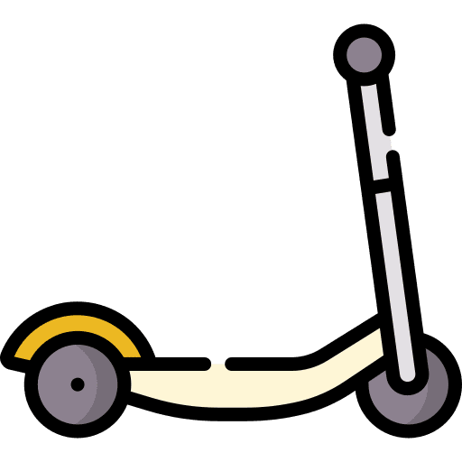 Kick scooter electric vehicle eco electronics icon Kick scooter electric vehicle eco electronics icon