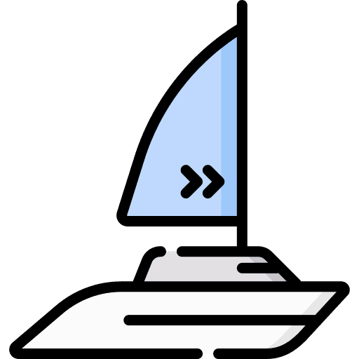 Sailboat travel ship sailing boat icon Sailboat travel ship sailing boat icon