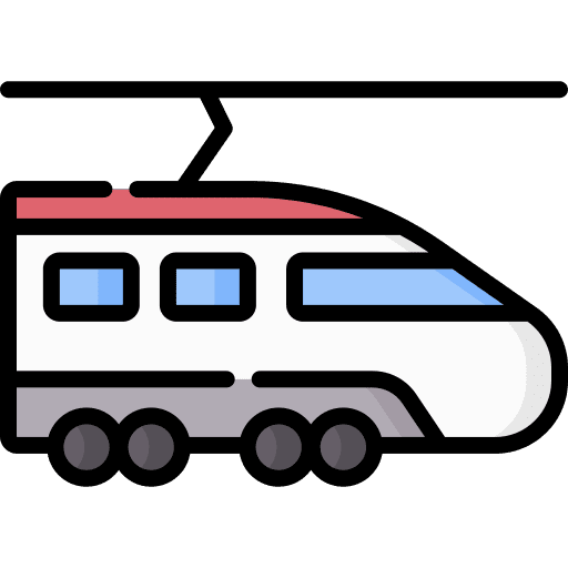 Train underground railway train icon Train underground railway train icon