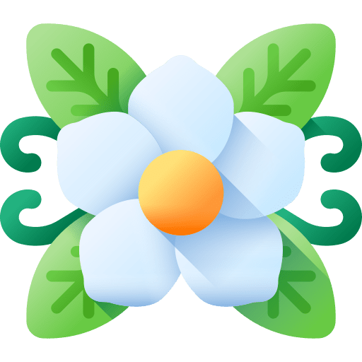 Floral design art and design art nature icon