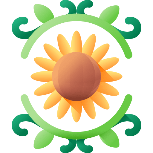 Floral design art nature flower design icon Floral design art nature flower design icon