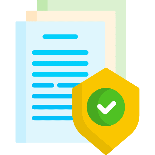 Compliant archive policy privacy policy icon
