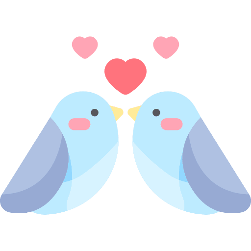 Birds wings pigeon love icon
