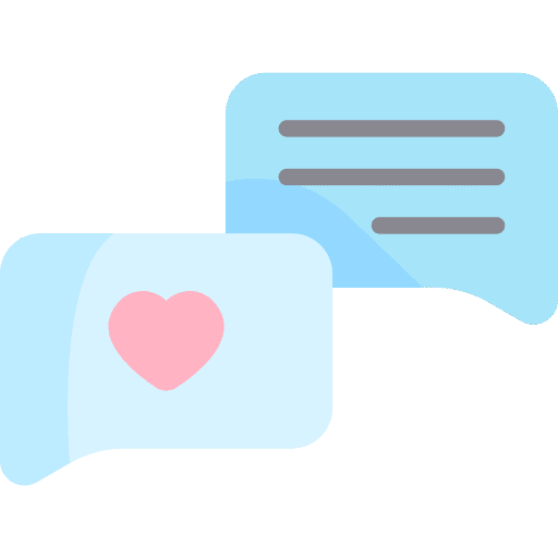 Messages chat conversation communications icon Messages chat conversation communications icon