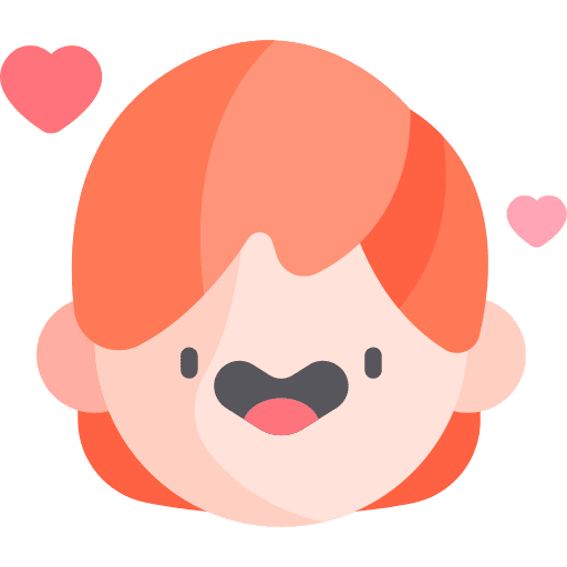 Girl love heart in love icon Girl love heart in love icon