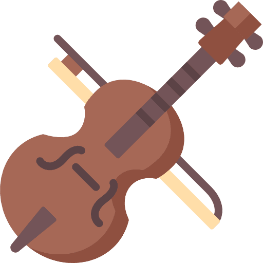 Cello cello music and multimedia orchestra icon