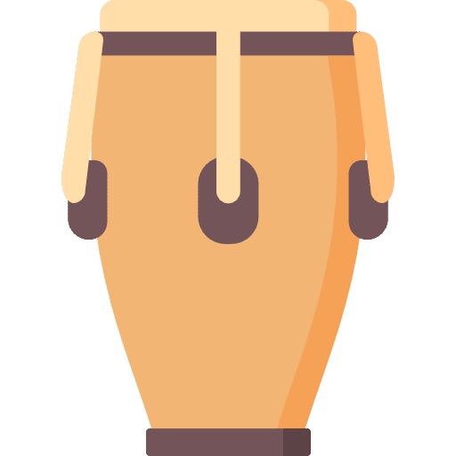 Conga music music and multimedia orchestra icon