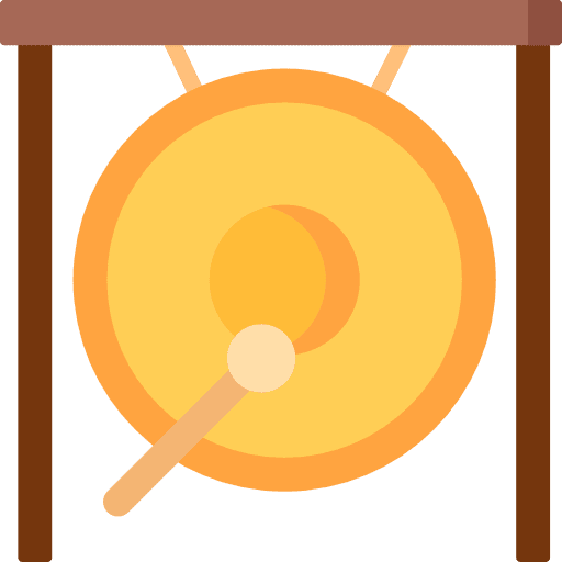Gong gong music music instruments icon