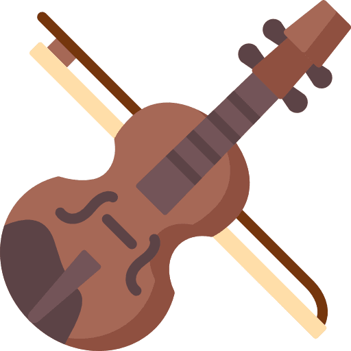 Viola classical musical instrument instrument icon