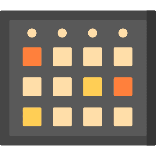 Launchpad music launchpad multimedia option icon