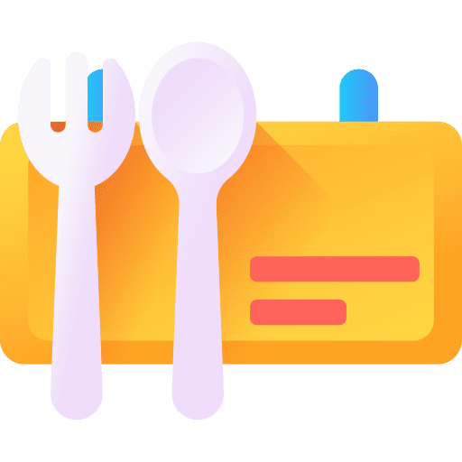 Restaurant cutlery spoon signaling icon Restaurant cutlery spoon signaling icon