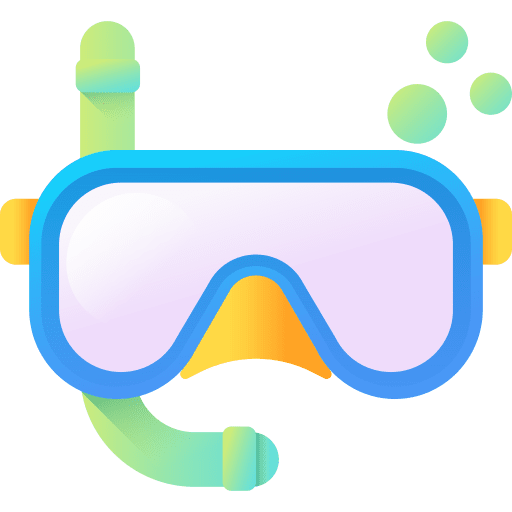 Snorkel adventure sports goggles highlight stories icon