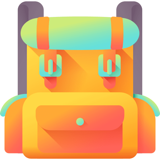 Travel bag baggage bags travel icon