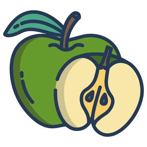Apple fruit apple diet icon