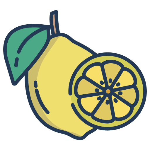 Lemon lemon fruit organic icon