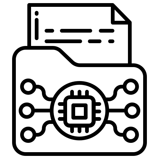 Folder technical support electronics support icon