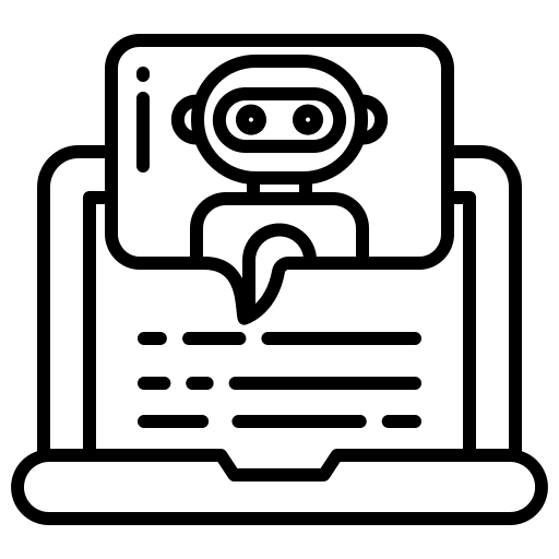 Chatbot technology chatbot chat bubble icon Chatbot technology chatbot chat bubble icon