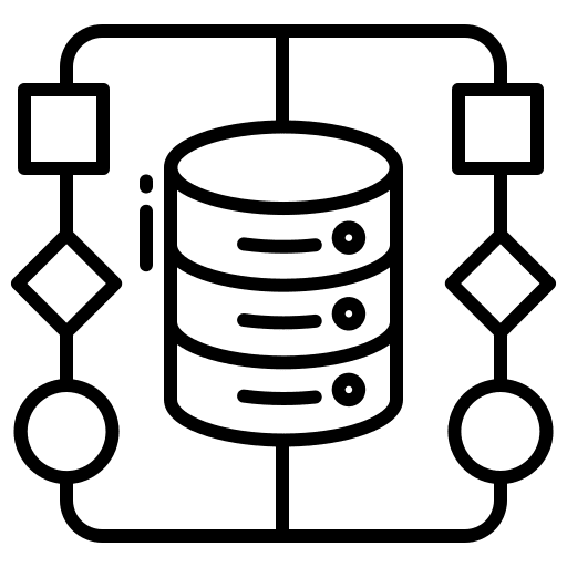 Data data computer element icon Data data computer element icon