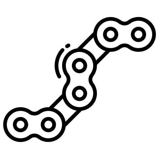 Chain repair car tools and utensils icon Chain repair car tools and utensils icon