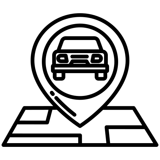 Placeholder car parking maps and location automobile icon Placeholder car parking maps and location automobile icon