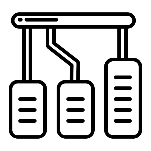 Pedal car pedals speed icon Pedal car pedals speed icon